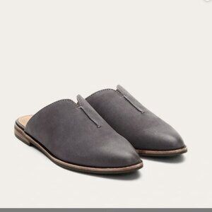 Frye Women's Nolan Seam Mules Size 9M - Mule Gray